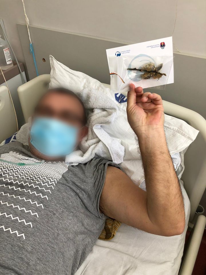 Crenguțe binecuvântate și mesaje de încurajare, dăruite  medicilor și pacienților din Suceava și Rădăuți  în Duminica Floriilor