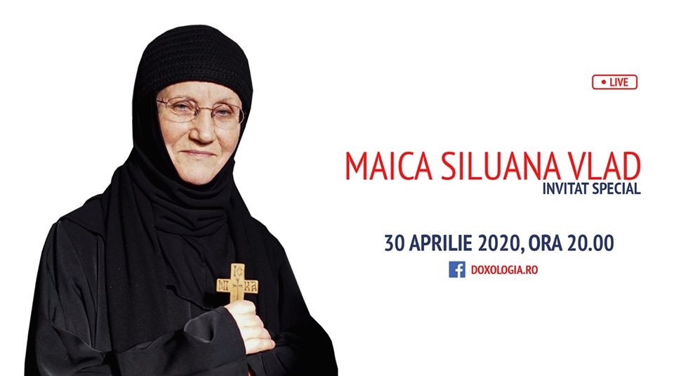 (Video) Maica Siluana Vlad – sesiune live de întrebări și răspunsuri | 30 aprilie 2020 (Video) Maica Siluana Vlad – sesiune live de întrebări și răspunsuri | 30 aprilie 2020