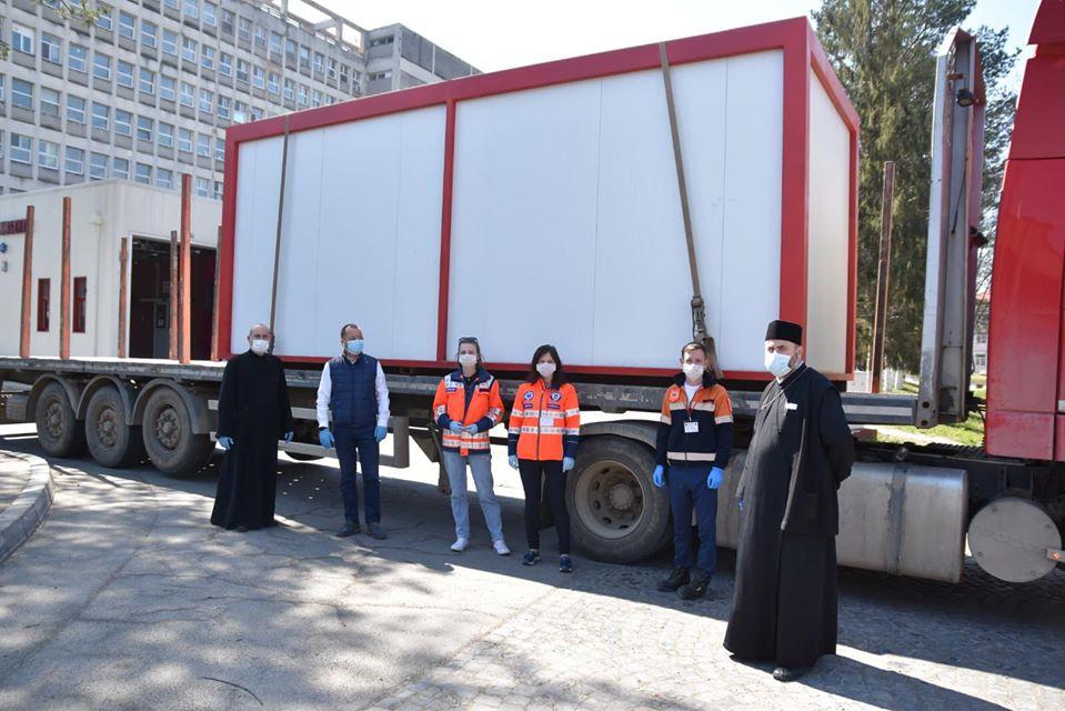 Serviciul de Ambulanță Onești, sprijinit de Biserică