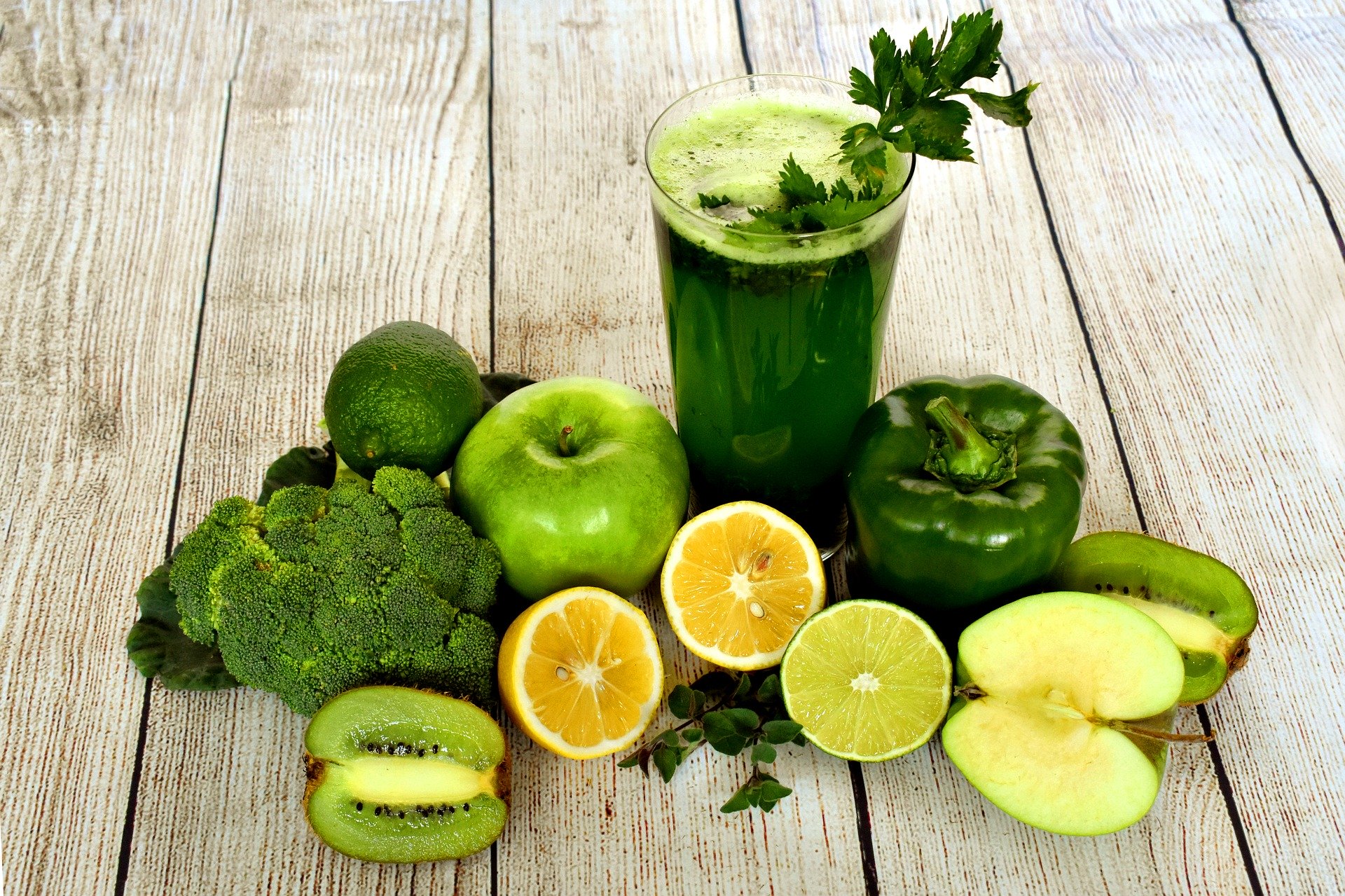 Suc verde detoxifiant