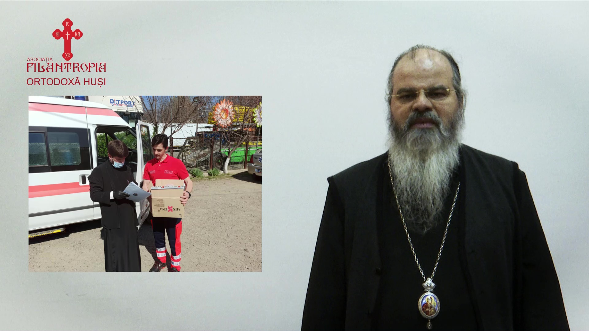 (Video) Asociația Filantropia Ortodoxă Huși – îndemn părintesc la solidaritate (Video) Asociația Filantropia Ortodoxă Huși – îndemn părintesc la solidaritate