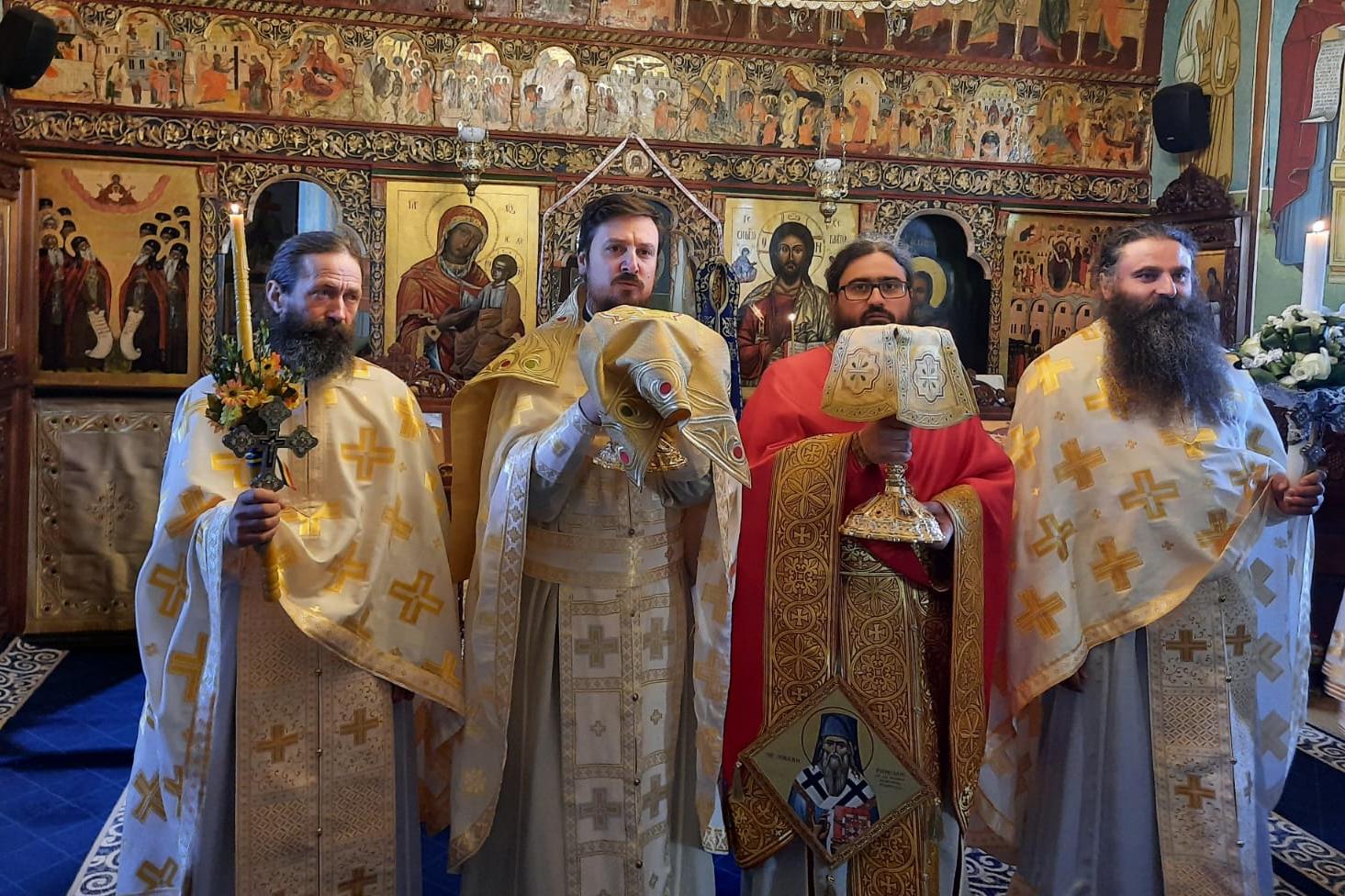 Sfântul Ierarh Pahomie de la Gledin, cinstit la Schitul Pocrov