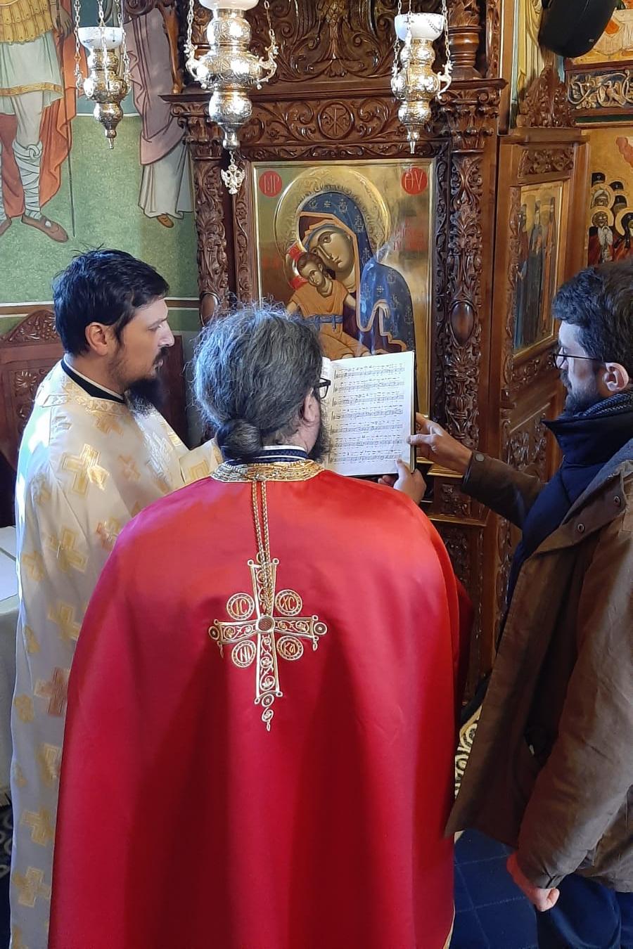 Sfântul Ierarh Pahomie de la Gledin, cinstit la Schitul Pocrov