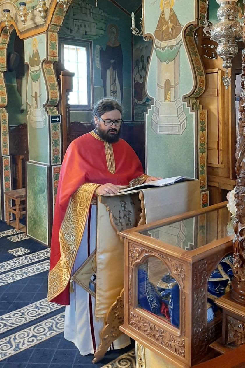 Sfântul Ierarh Pahomie de la Gledin, cinstit la Schitul Pocrov