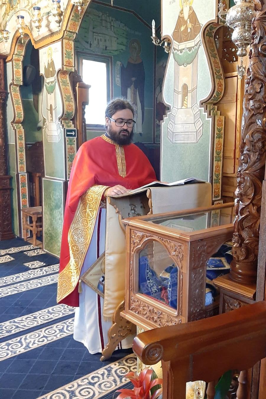 Sfântul Ierarh Pahomie de la Gledin, cinstit la Schitul Pocrov