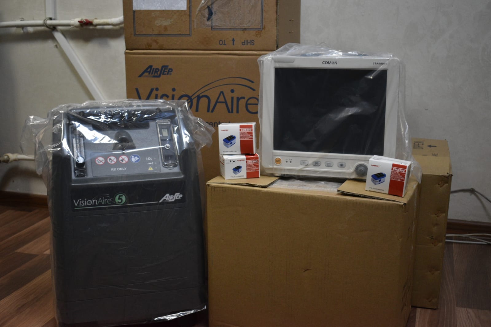 Donații importante pentru Spitalul Județean Neamț: monitoare multiparametru, concentratoare de oxigen și pulsoximetre Donații importante pentru Spitalul Județean Neamț: monitoare multiparametru, concentratoare de oxigen și pulsoximetre