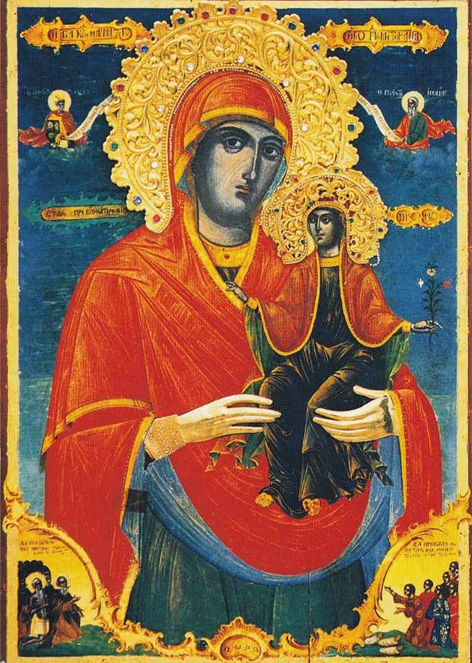 Icoana făcătoare de minuni a Sfintei Ana de la Schitul „Sfânta Ana” – Athos