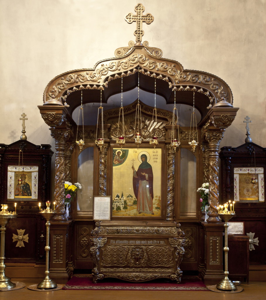 Racla cu moaștele Sfintei Maria din Gatcina – Catedrala „Sfântul Apostol Pavel” din Gatcina, Rusia Moaștele Sfintei Maria din Gatcina