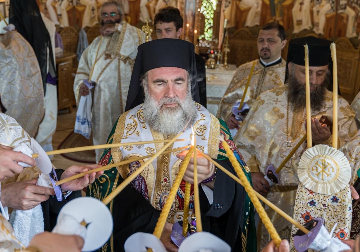 Arhimandritul Serafim Huzdup, purtat către Ceruri