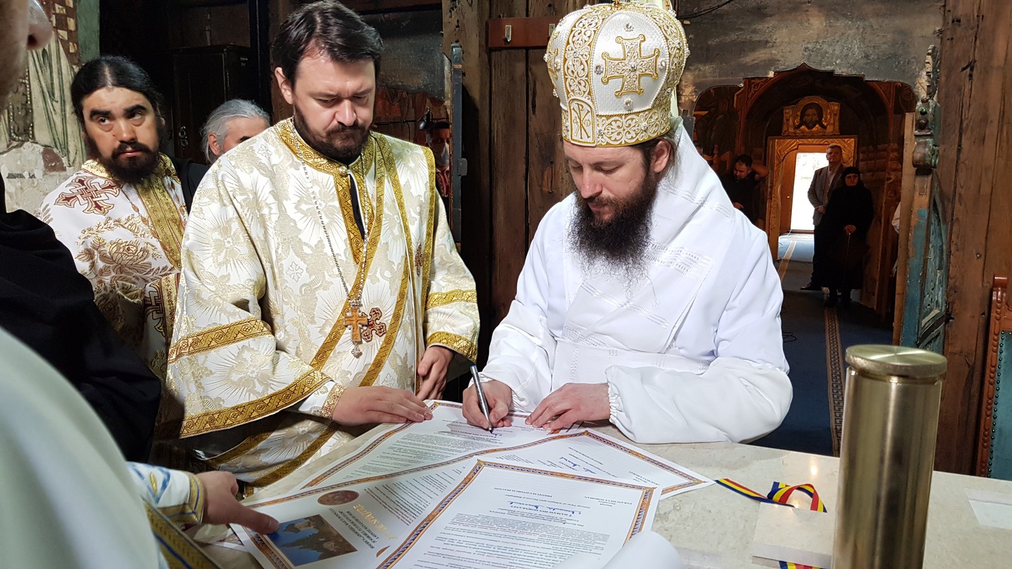 PS Părinte Damaschin, la resfințirea bisericii Mănăstirii Humor: „Răspuns bun de la Dumnezeu să primească toți ctitorii”