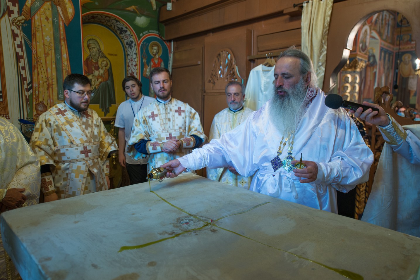 Biserica unde a slujit diaconul și scriitorul Ion Creangă a fost resfințită