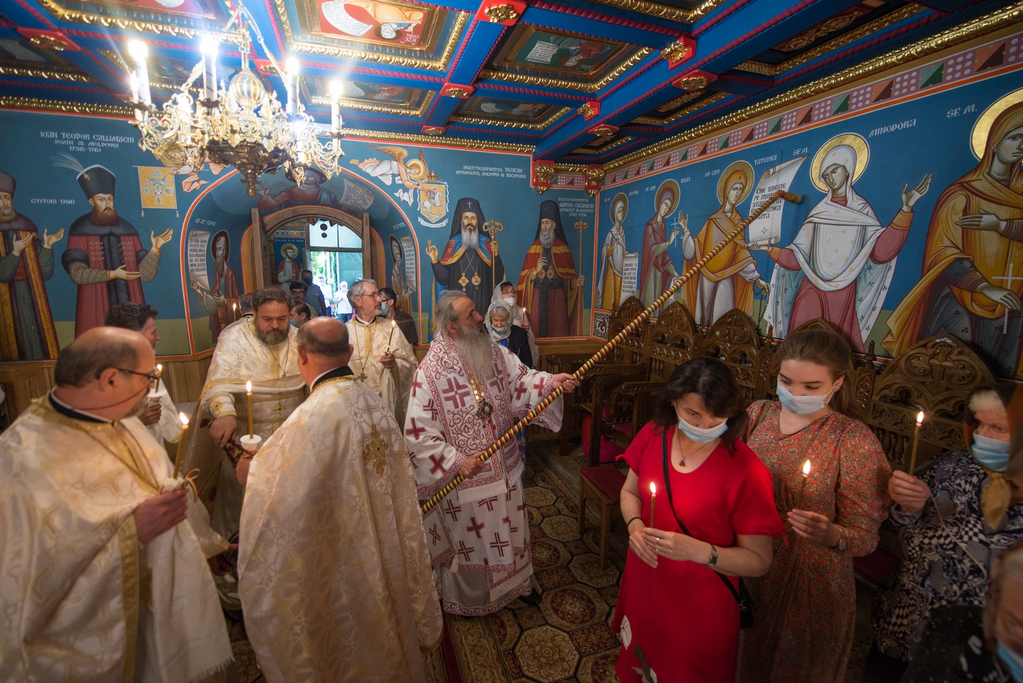 Biserica unde a slujit diaconul și scriitorul Ion Creangă a fost resfințită