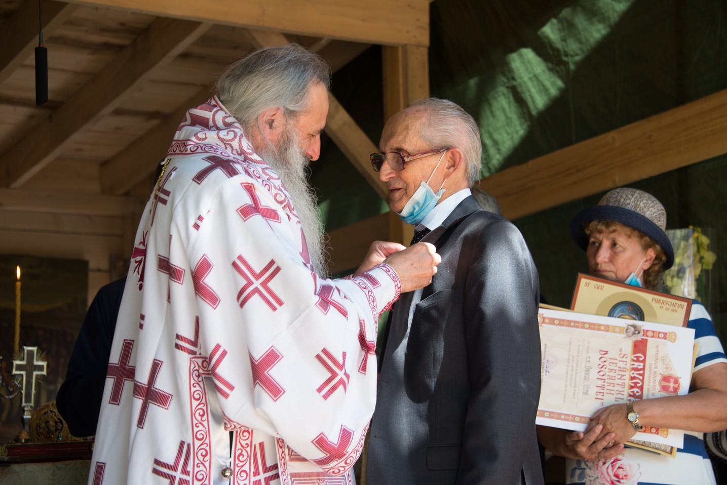 Biserica unde a slujit diaconul și scriitorul Ion Creangă a fost resfințită