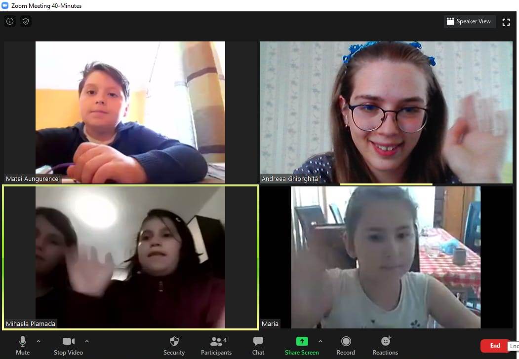 7 mai - 25 iunie: Retrospectiva atelierelor de lectură online „Spune-mi o poveste pentru suflet” la Iași