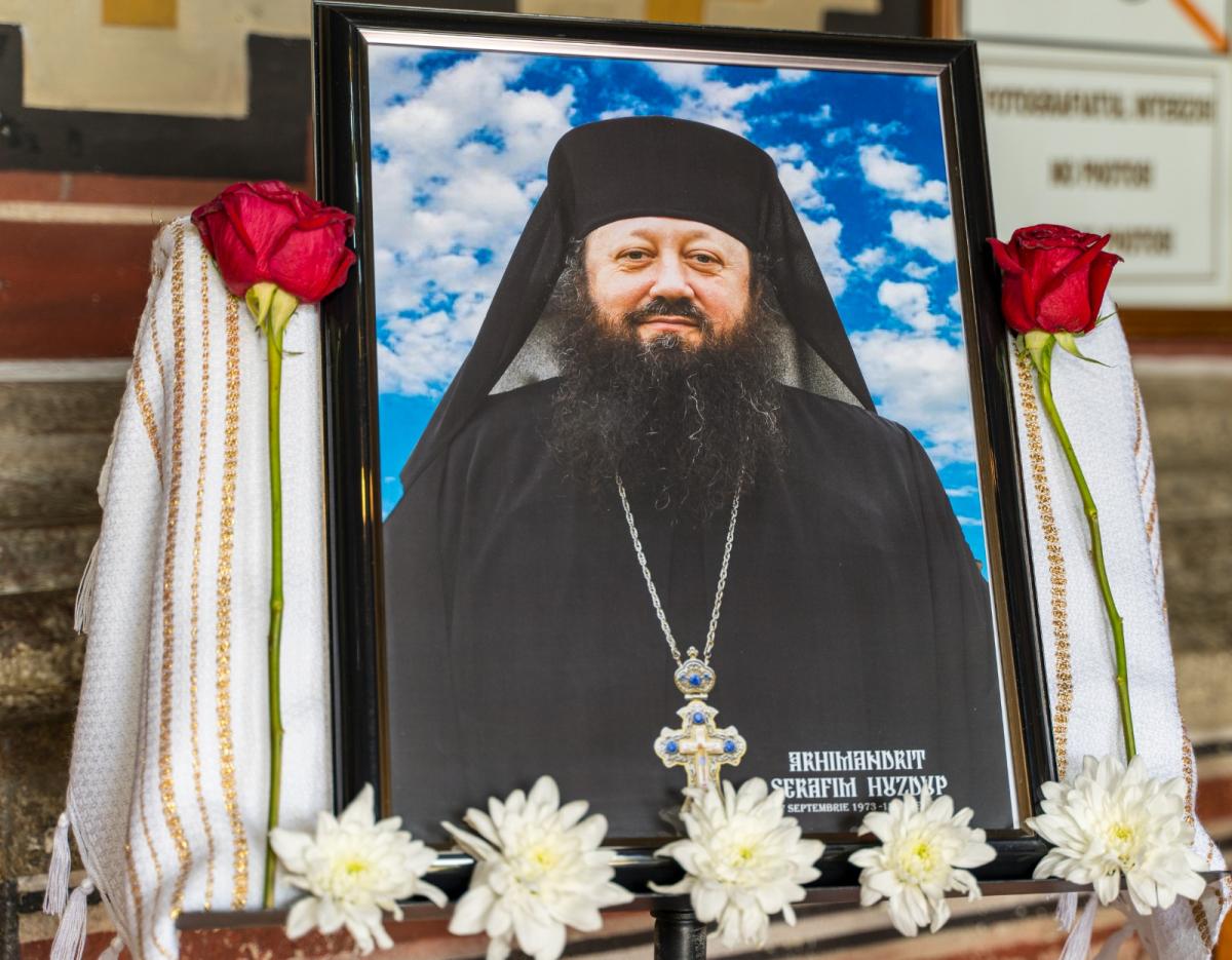 Arhimandritul Serafim Huzdup, purtat către Ceruri