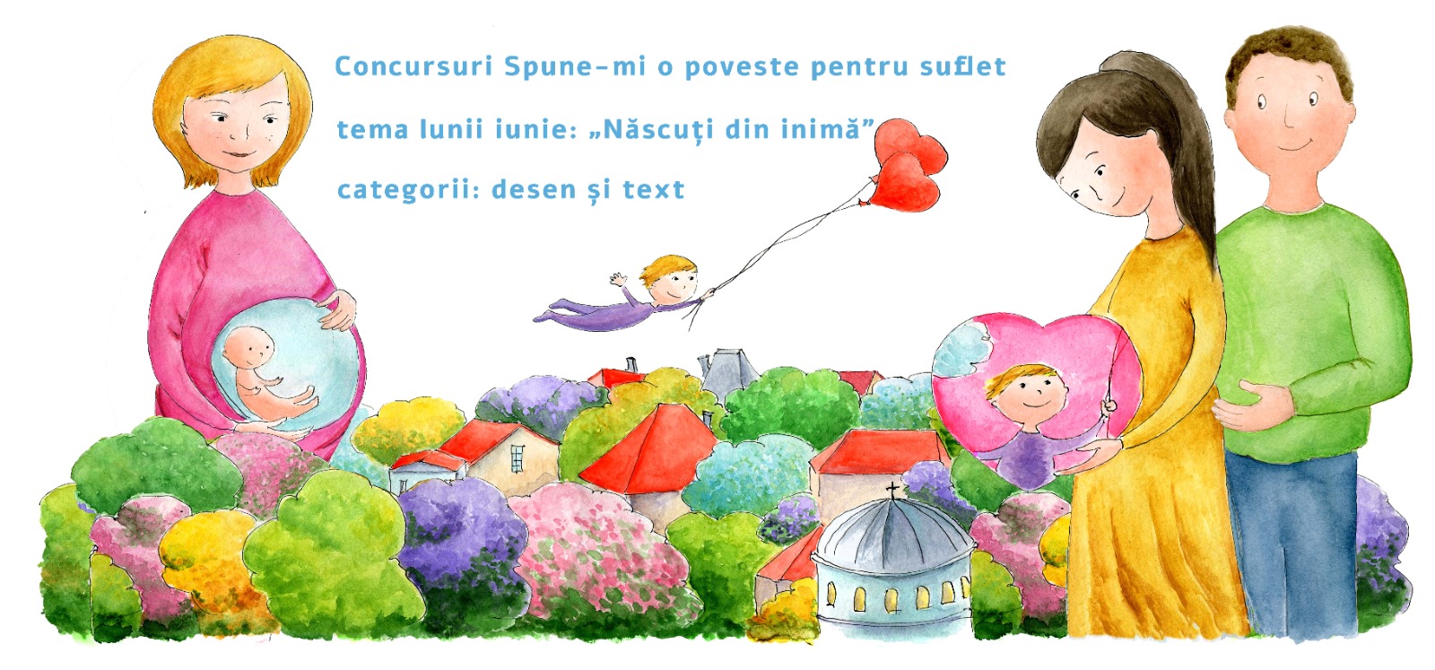 „Născuți din inimă” - un concurs pentru copii, despre copiii adoptați