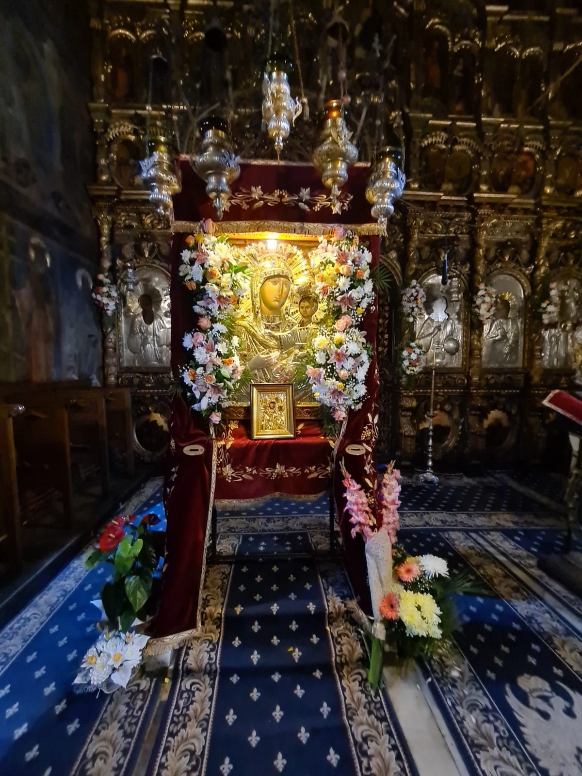 Sărbătoarea icoanei Maicii Domnului „Îndrumătoarea” de la Mănăstirea Neamț