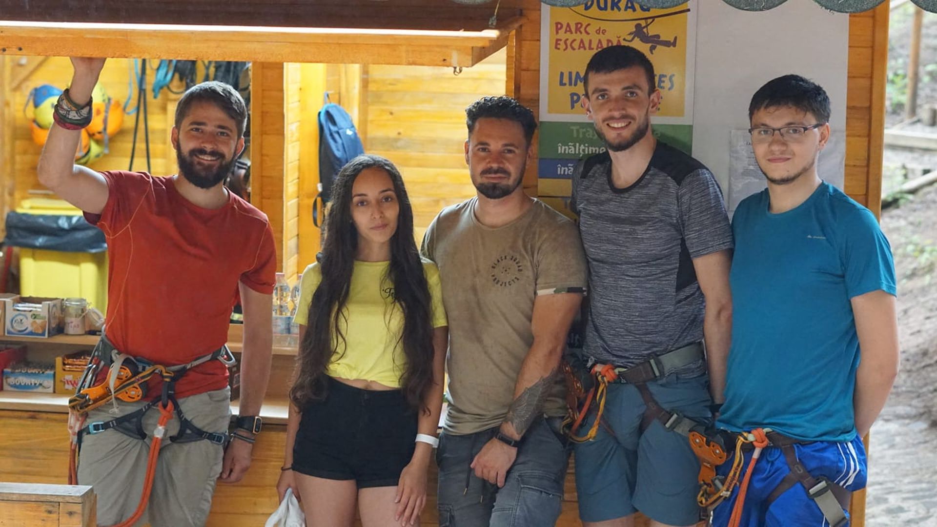 Parcul de Escaladă de la Durău și-a deschis porțile