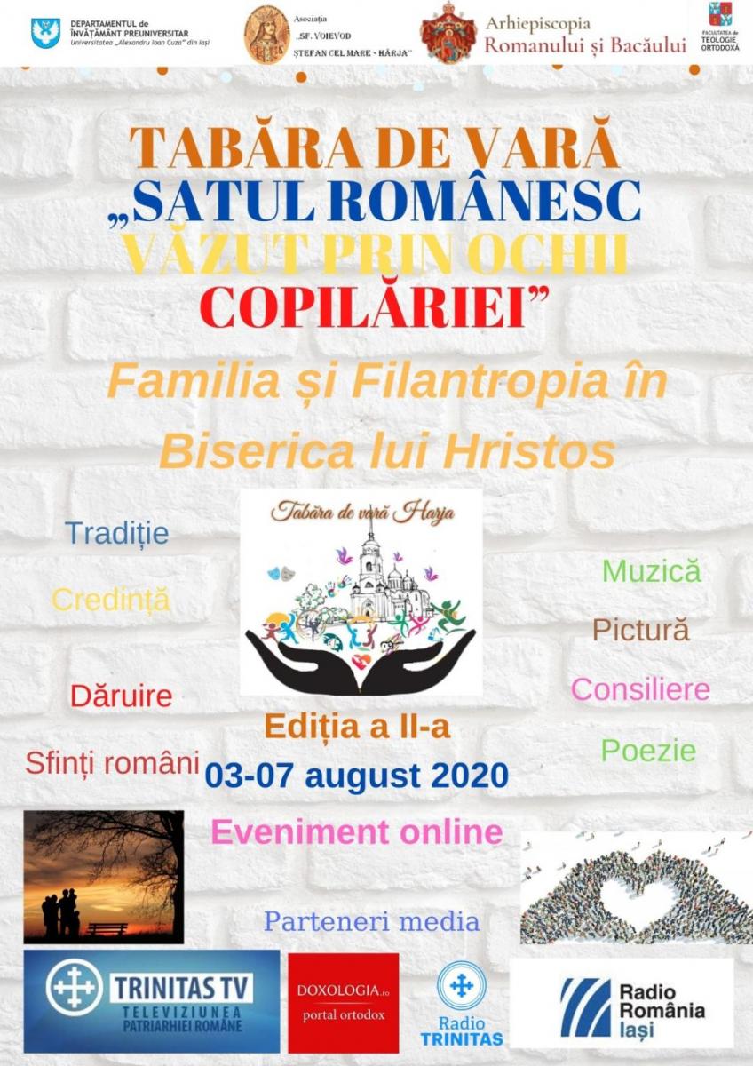 Tabăra de vară Hârja - online pentru copii și părinți