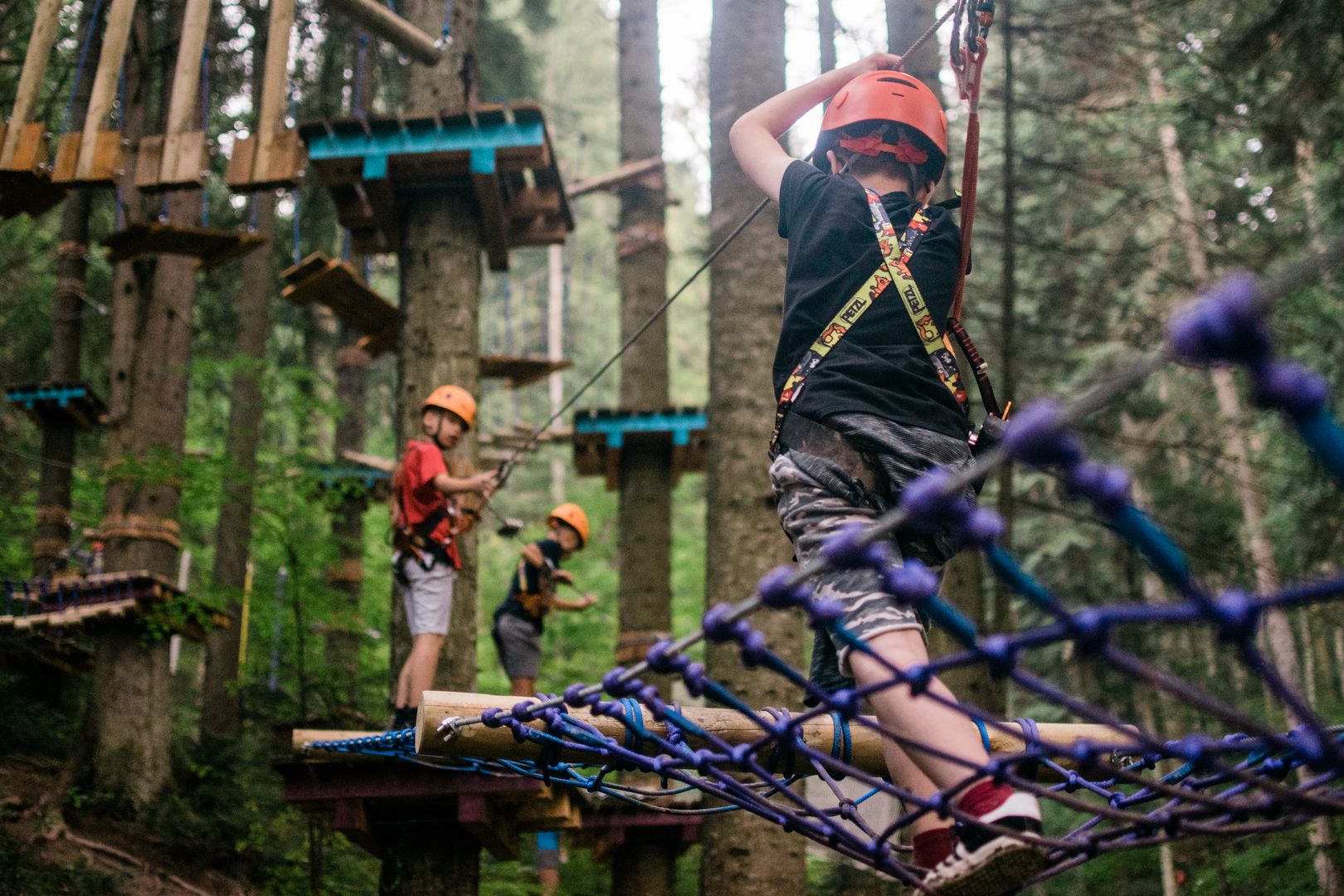 Parcul de Escaladă de la Durău și-a deschis porțile