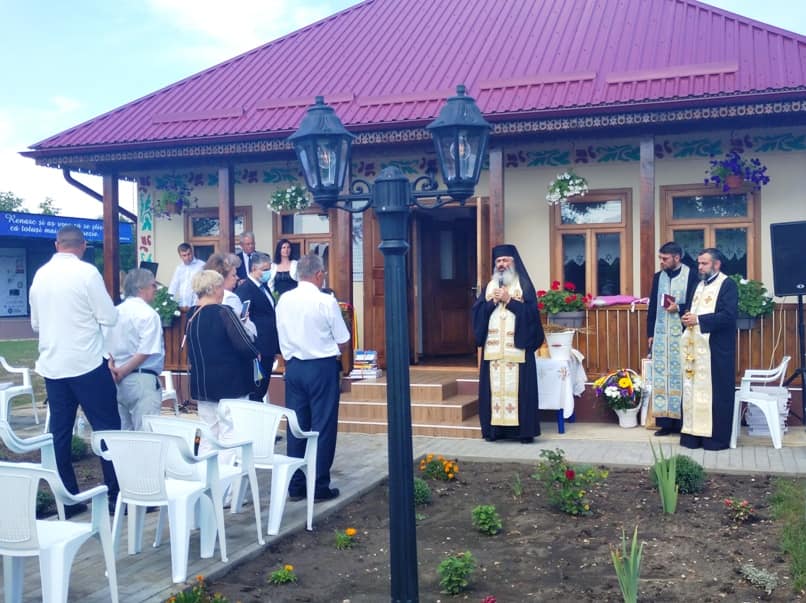 Complexul „Casa memorială Adrian Păunescu” din Copaceni-Sângerei, sfinţit de PS Antonie