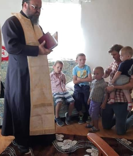 Casă construită pentru o familie nevoiașă, în Parohia „Izvorul Tămăduirii” - Coșula