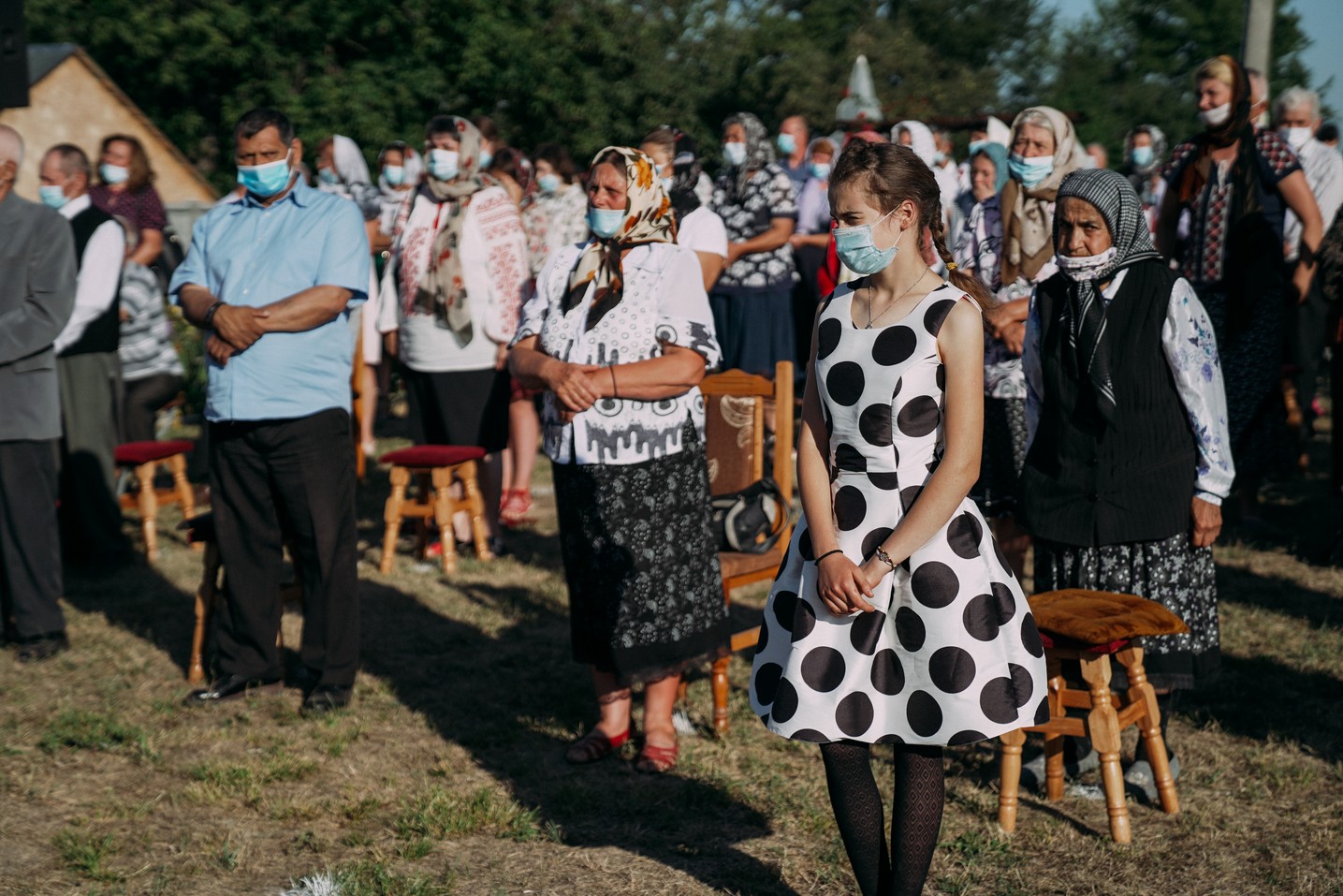 foto: Adrian Sârbu Un nou centru parohial la Rădeni-Neamț: „Dumnezeu nu îl lasă pe omul care se afundă în întunericul vieții”