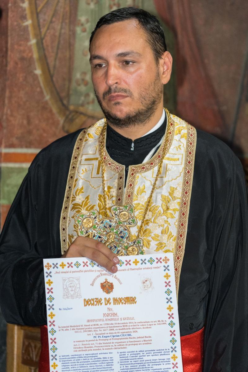 Noi protopopi la protoieriile Roman și Bacău