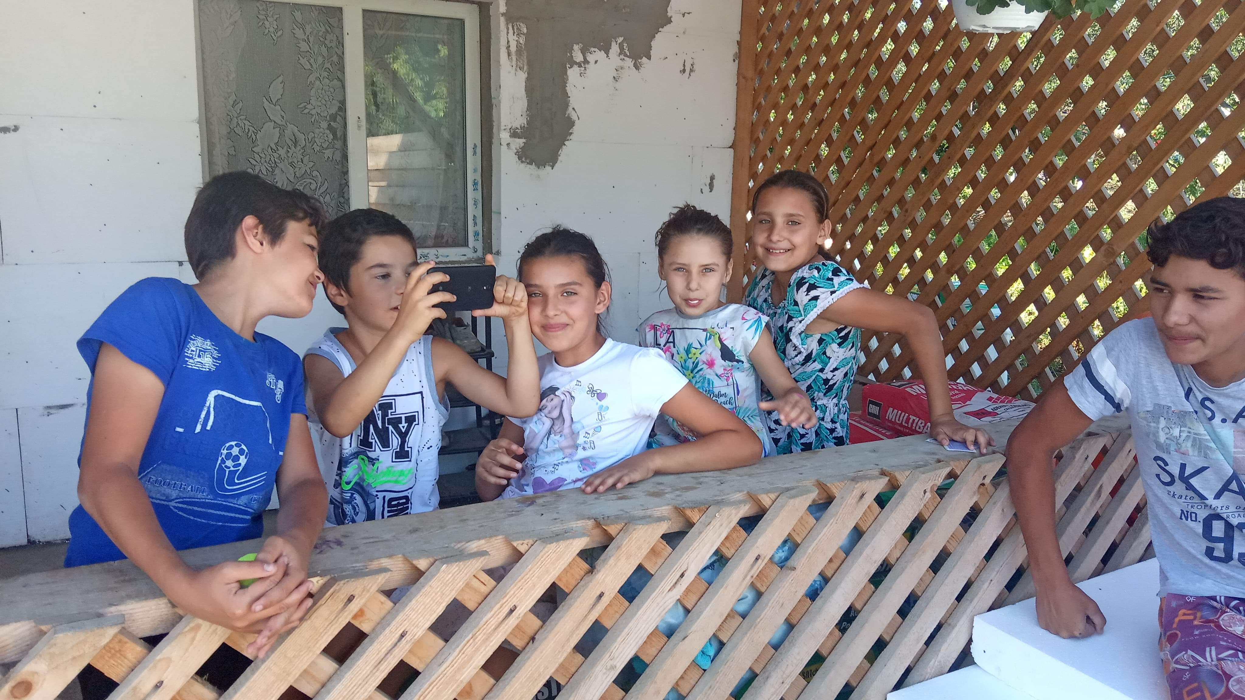 Lucrările la casa familiei Pătrașcu se apropie de final