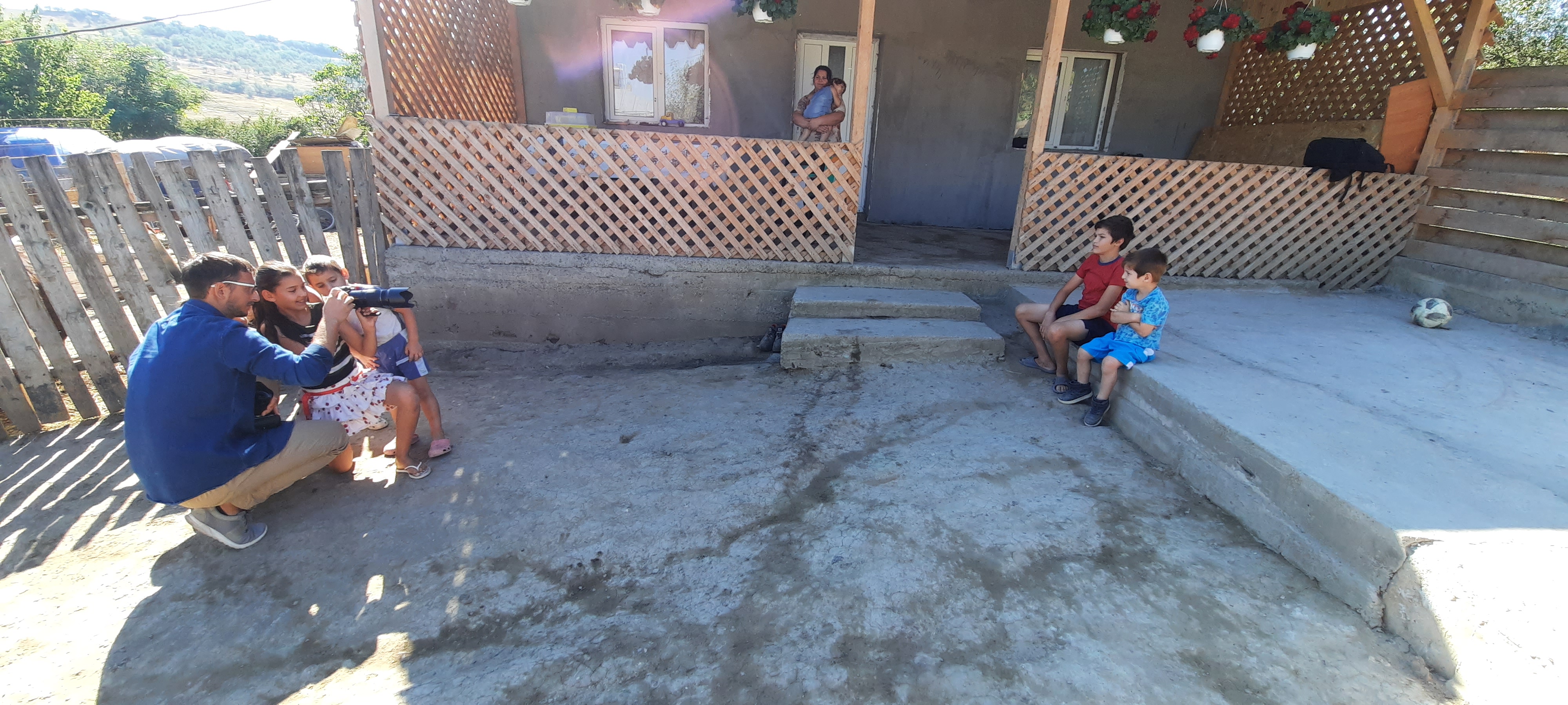 Lucrările la casa familiei Pătrașcu se apropie de final