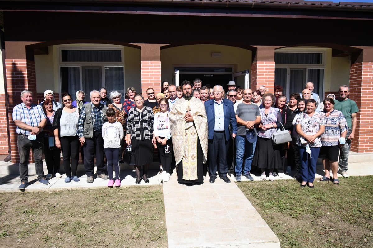 Căminul cultural „Sfinţii Ioachim şi Ana” din Buhalniţa a fost sfinţit