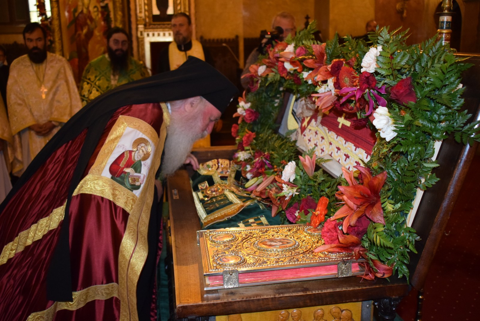 Foto: mitropolia-banatului.ro Sfântul Ierarh Iosif cel Nou, cinstit în capitala Banatului