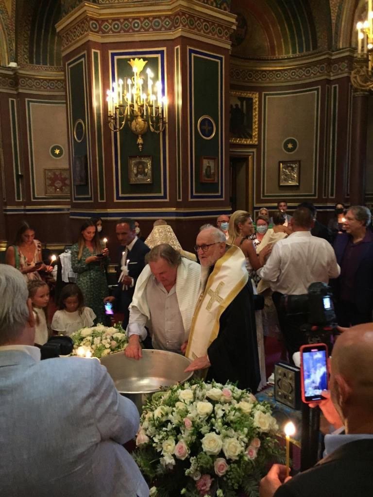 Actorul francez Gerard Depardieu s-a convertit la ortodoxie