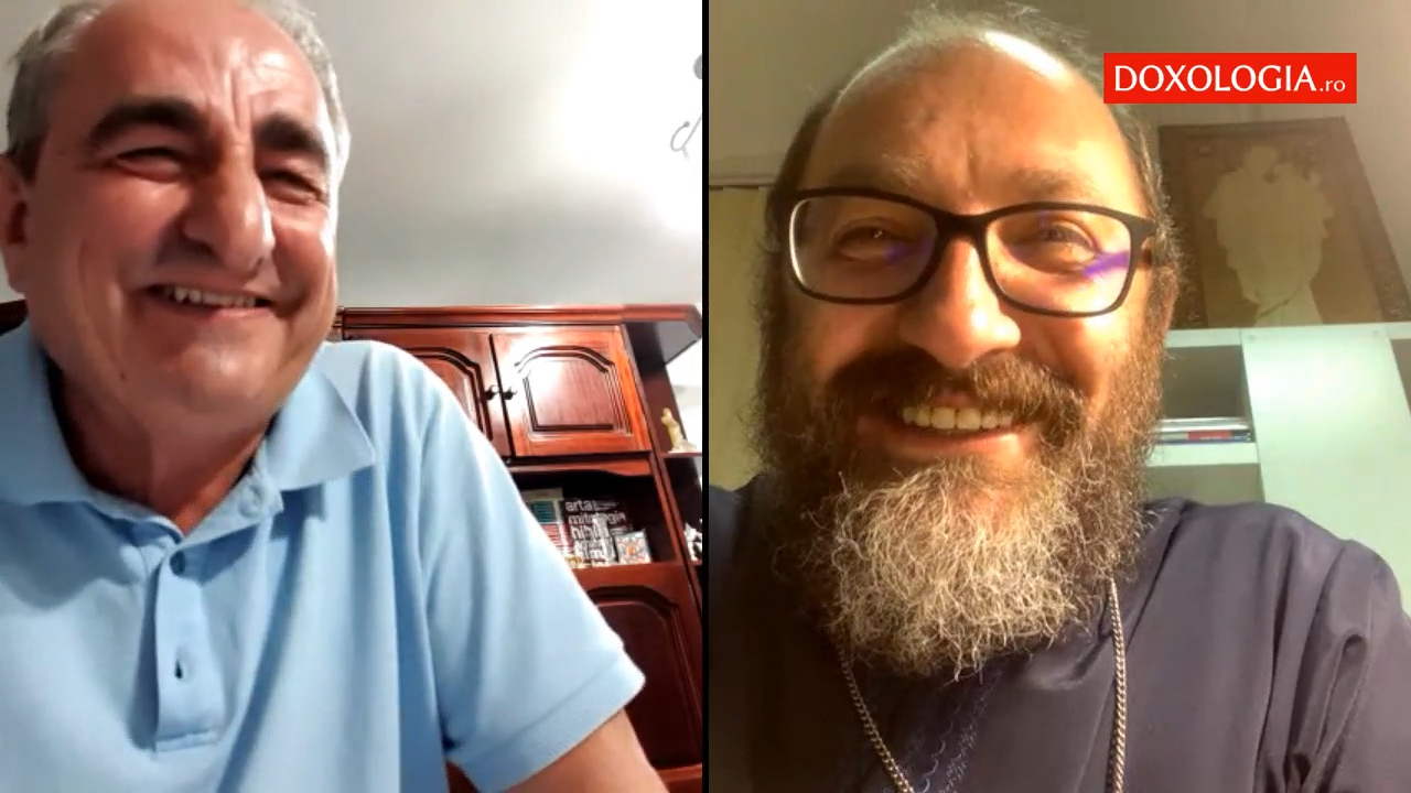 (Video) Cu zâmbetul pe buze: Actorul Vasile Muraru, în dialog cu Părintele Constantin Necula