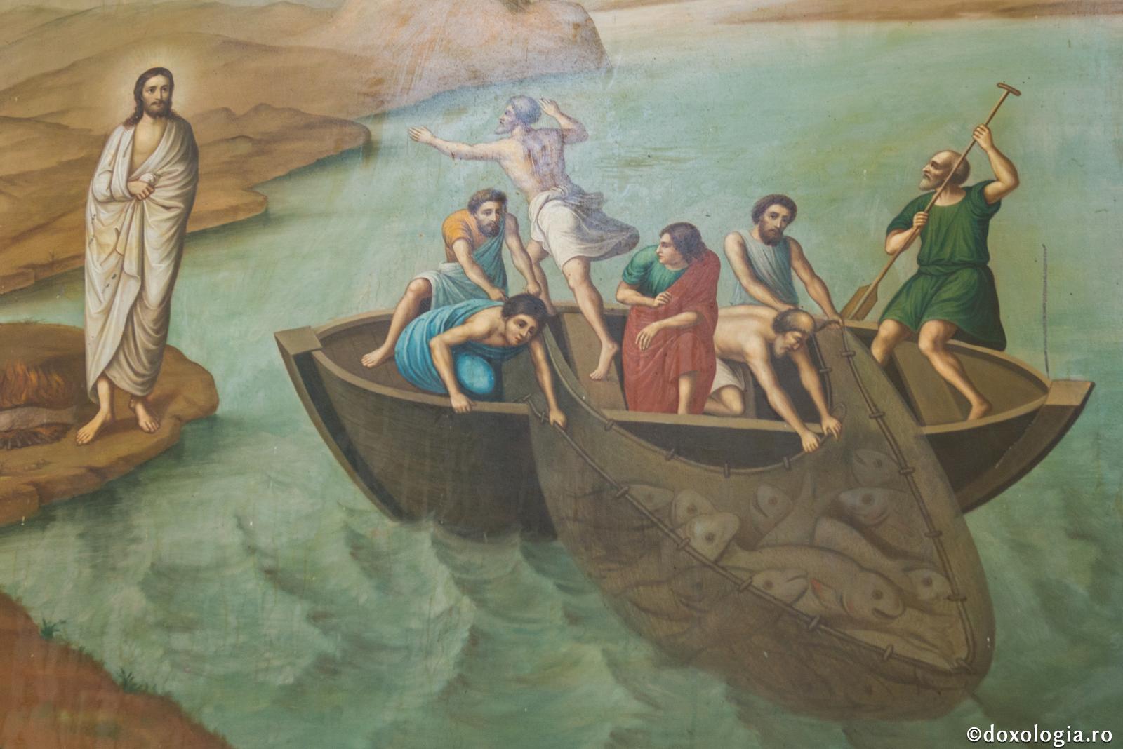 Pe când mulțimea Îl îmbulzea ca să asculte cuvântul lui Dumnezeu (Luca 5, 1-11)