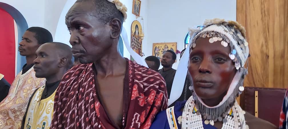 Taina Sfintei Cununii pentru 9 familii de massai ortodocși