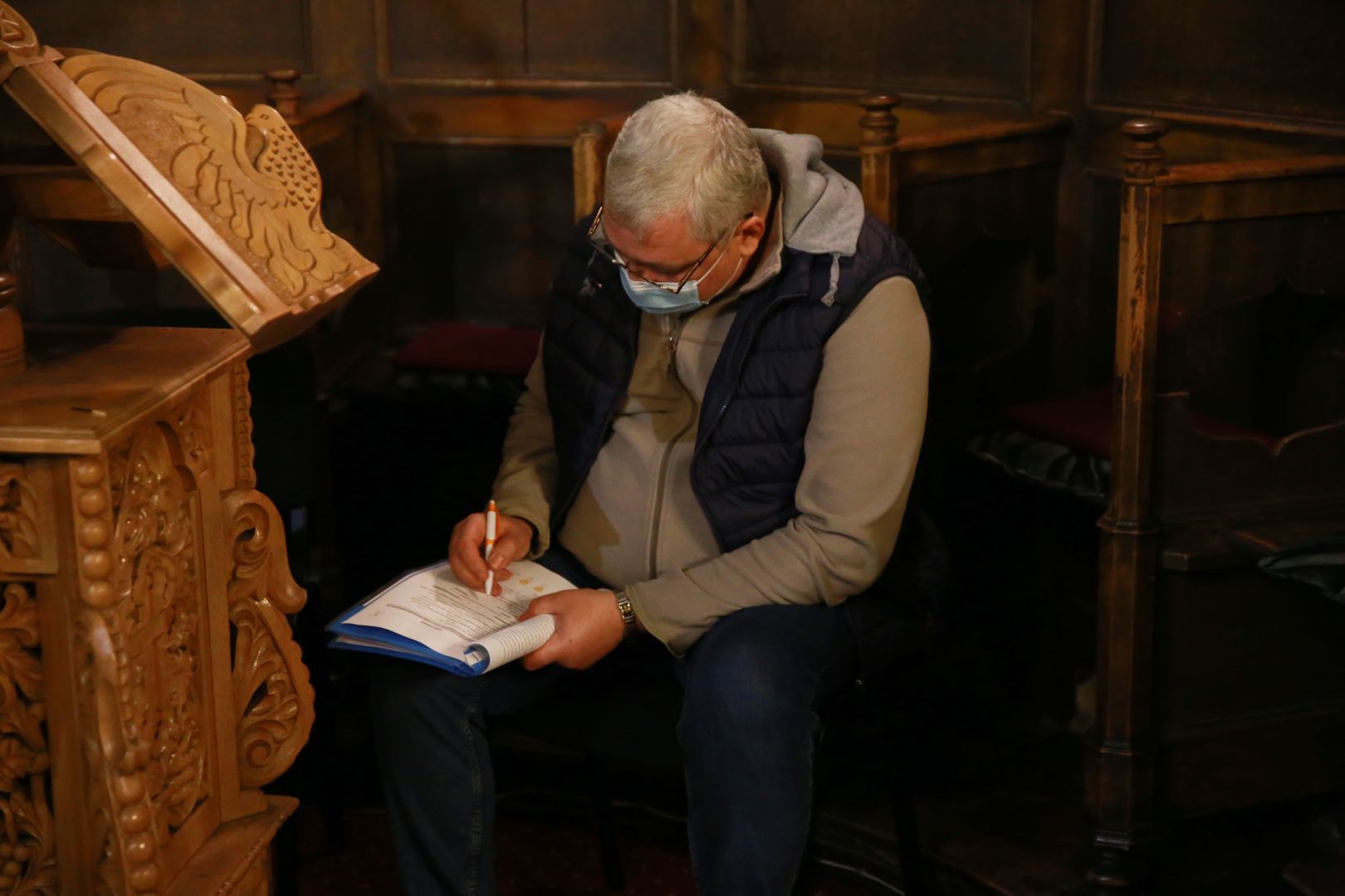 foto: Flavius Popa Cateheză despre Taina Spovedaniei la Parohia „Sfântul Gheorghe” Lozonschi Iași