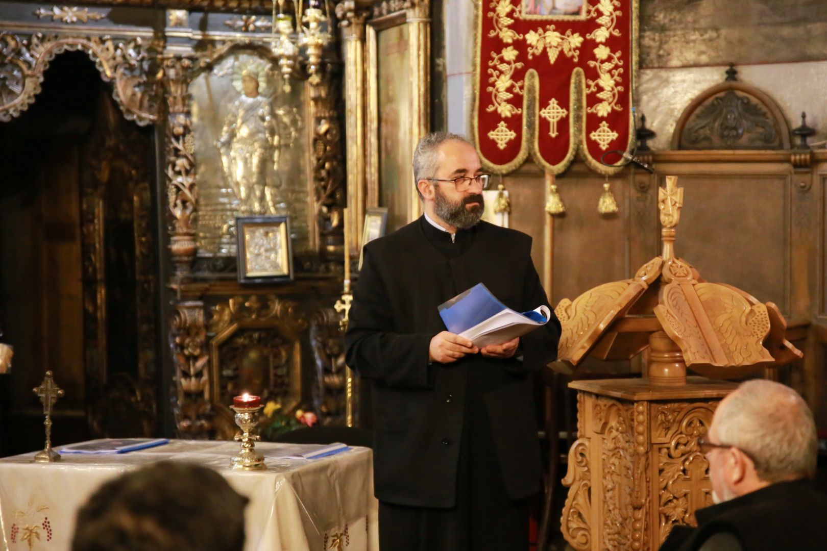 foto: Flavius Popa Cateheză despre Taina Spovedaniei la Parohia „Sfântul Gheorghe” Lozonschi Iași
