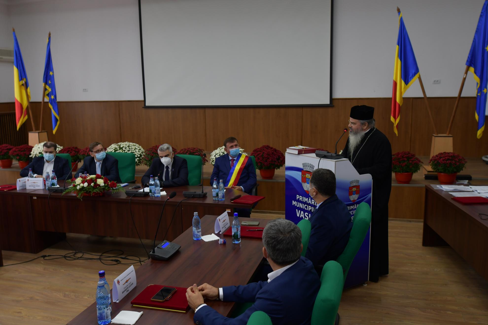 PS Ignatie, la ședința de investire a primarului municipiului Vaslui