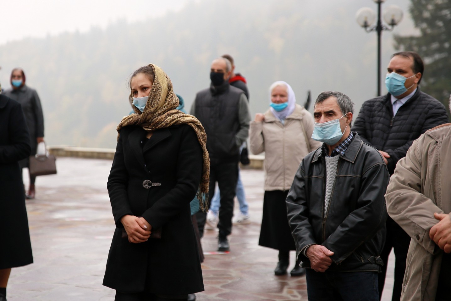 Foto: Flavius Popa Hram la Mănăstirea Pângărați: „Bucuria este definiția creștinului adevărat”
