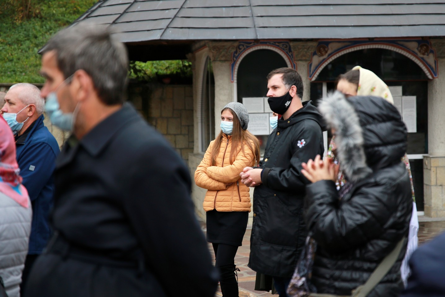 Foto: Flavius Popa Hram la Mănăstirea Pângărați: „Bucuria este definiția creștinului adevărat”