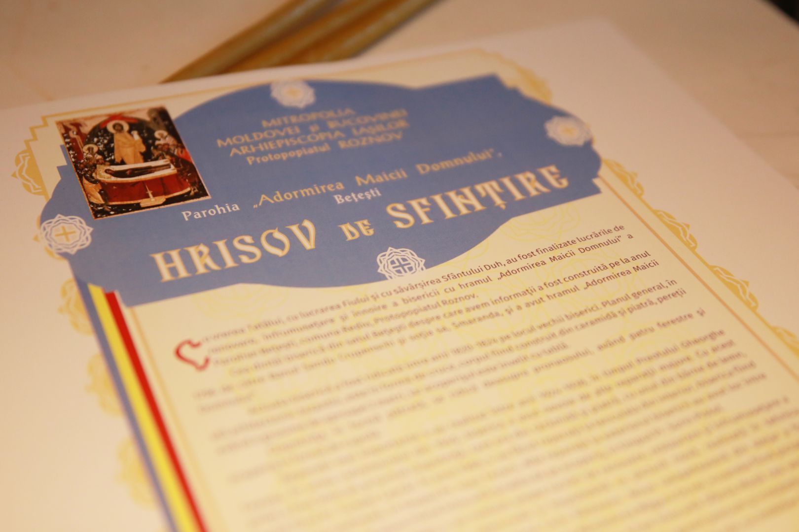 Biserica din Bețești, veche de 200 de ani, a fost resfințită de Mitropolitul Moldovei și Bucovinei