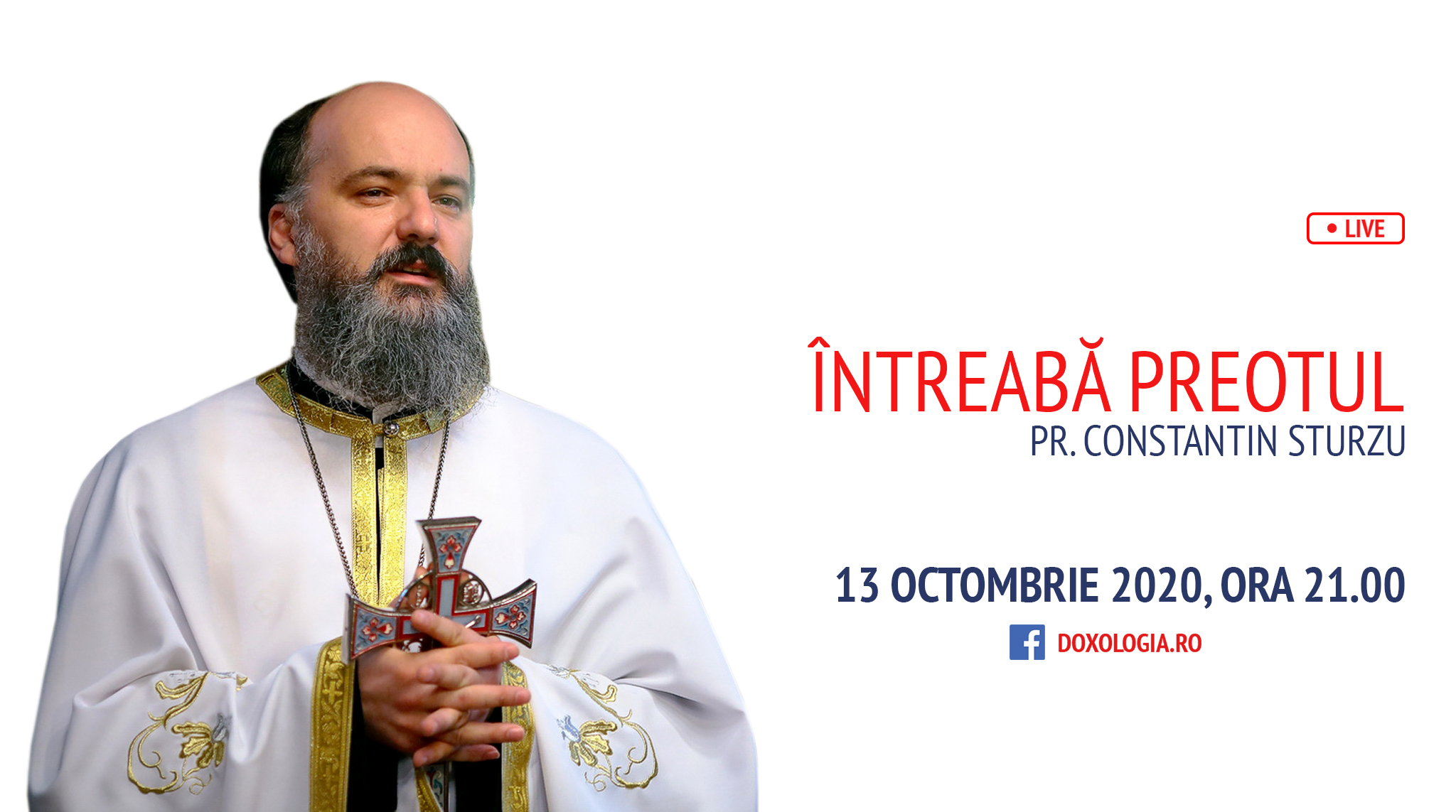 (Video) Întreabă preotul LIVE – De ce este atât de iubită Sfânta Parascheva – Părintele Constantin Sturzu