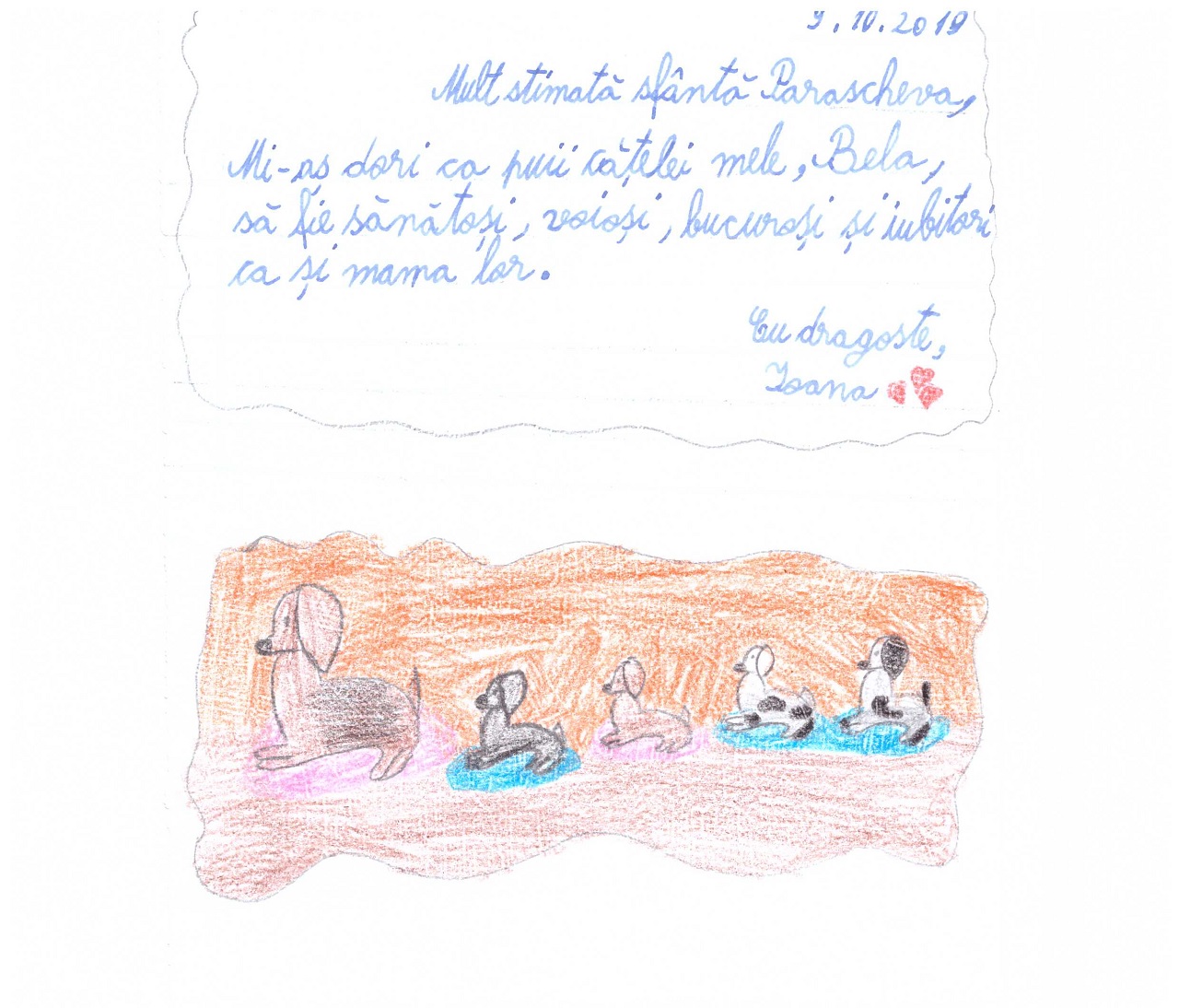 Și sfinții au fost copii: mesaje de la cei mici pentru Cuvioasa Parascheva (I)