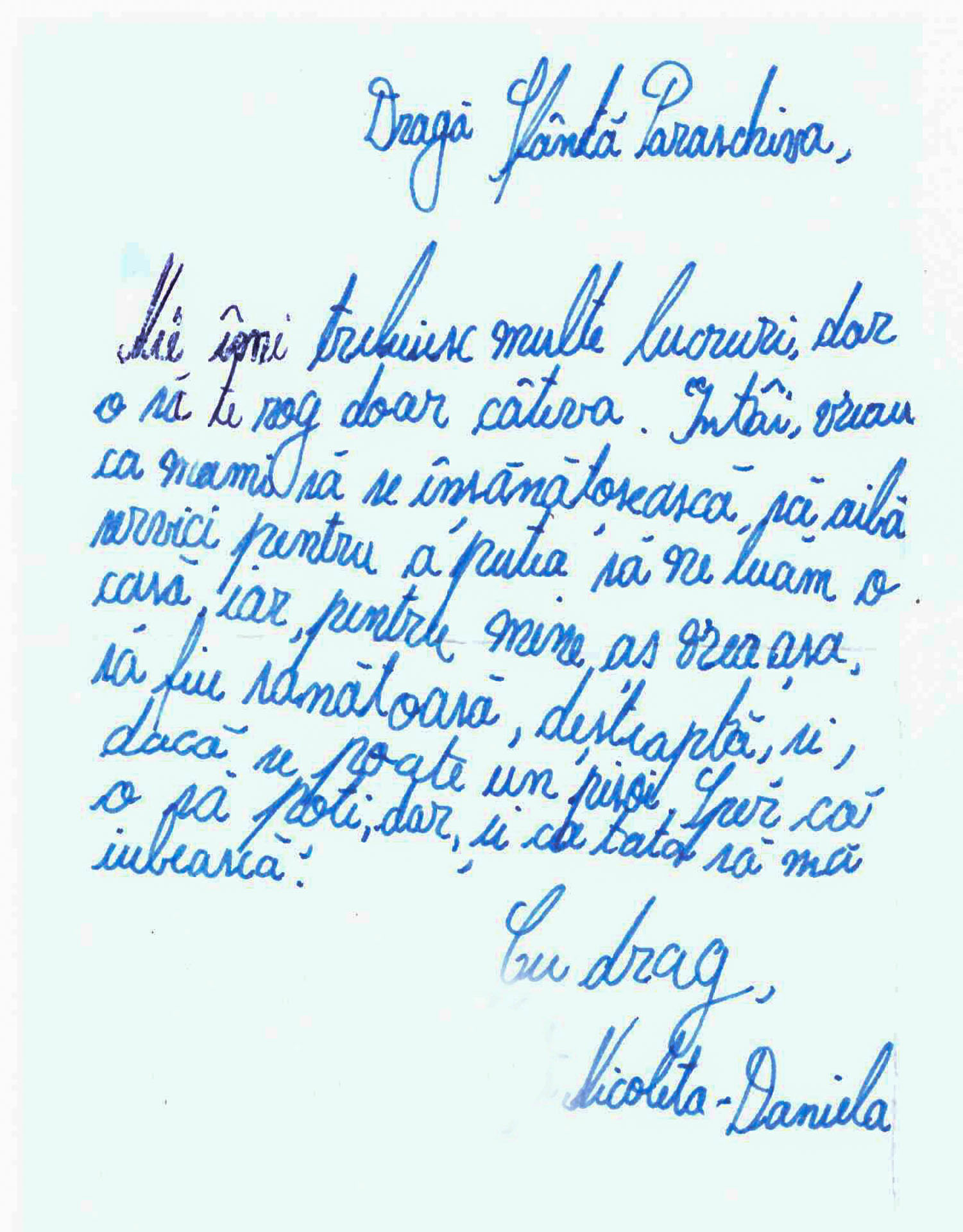 Și sfinții au fost copii: mesaje de la cei mici pentru Cuvioasa Parascheva (III)