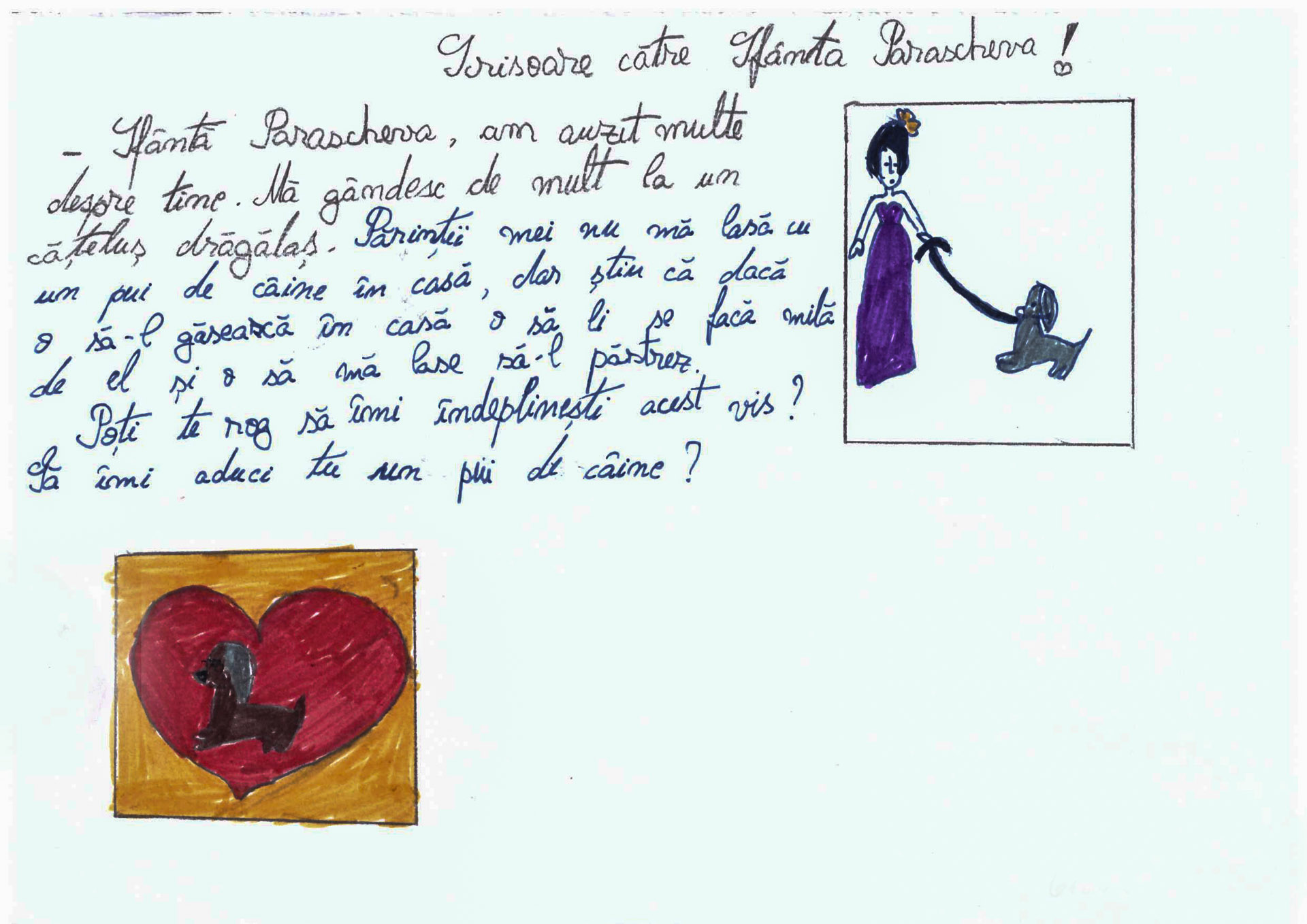 Și sfinții au fost copii: mesaje de la cei mici pentru Cuvioasa Parascheva (II)