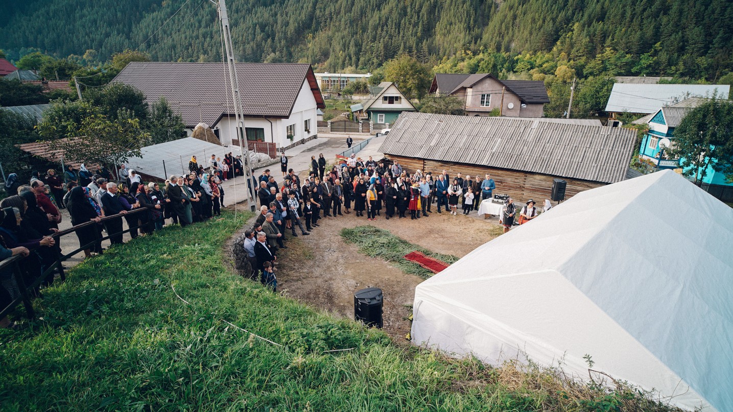 PS Părinte Andrei, Episcopul Covasnei și Harghitei, în Protopopiatul Piatra Neamț: a sfințit o casă socială și un centru social