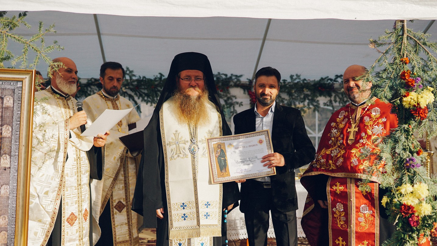 PS Părinte Andrei, Episcopul Covasnei și Harghitei, în Protopopiatul Piatra Neamț: a sfințit o casă socială și un centru social