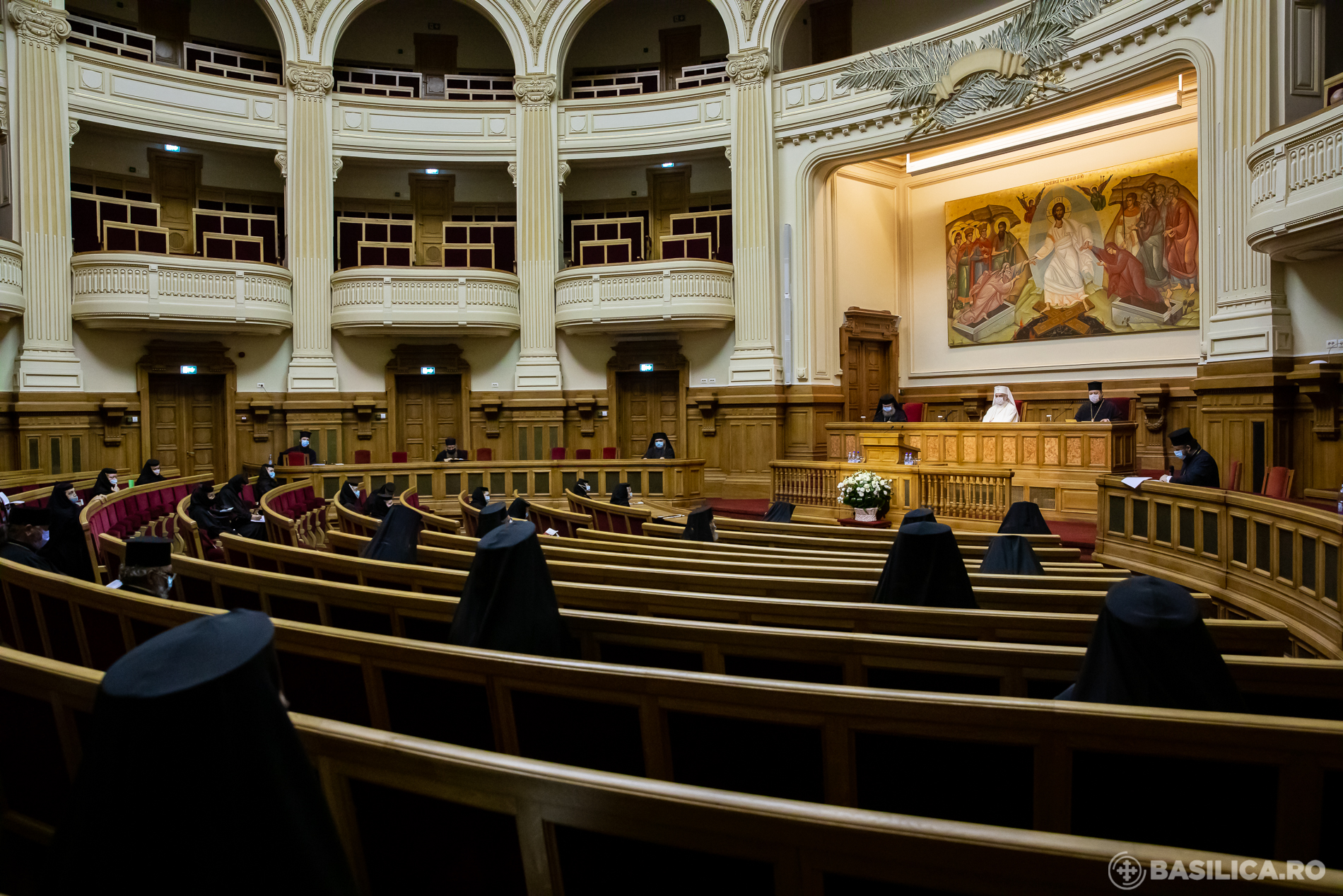 Patriarhul a prezidat sinaxa monahală din Arhiepiscopia Bucureștilor