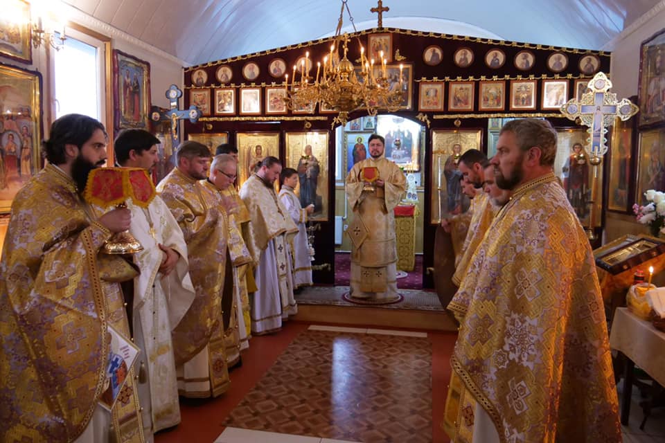 Piatră de temelie pentru biserica Sfinților Martiri Brâncoveni din Căuşeni